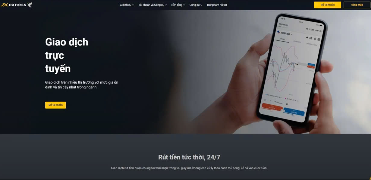 Sàn Exness là được giá là một trong những sàn Forex uy tín 