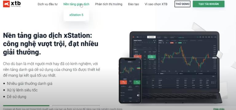 Nền tảng giao dịch XTB có đa dạng sản phẩm 