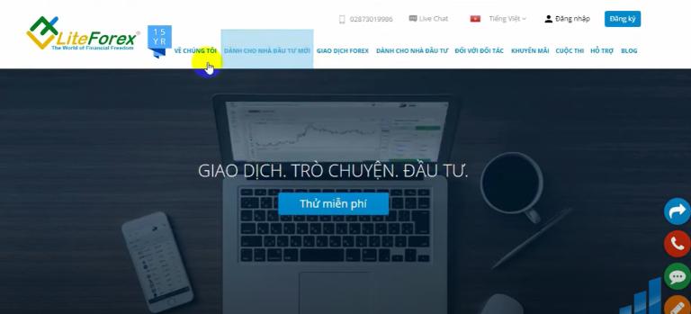 Sàn LiteForex là một trong 10 sàn giao dịch Forex uy tín nhất thế giới